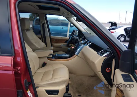 2008 Land Rover Range Rover Sport Hse from USA, damaged, VIN SALSK25478A132777